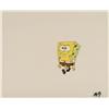 Image 1 : Large Teeth Animation SpongeBob Front Cel Original Art