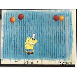 SpongeBob Squarepants Original Cel Animation Background