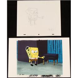 Animation Drawing Background Cel Orig SpongeBob Volume