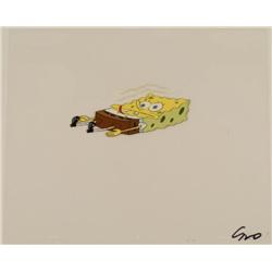 Head Marks Original Animation SpongeBob Cel Flat Art