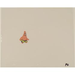 Looking Straight Original Cel SpongeBob Animation Art