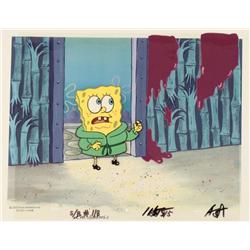 Animation Slime Wall Original SpongeBob Cel Background