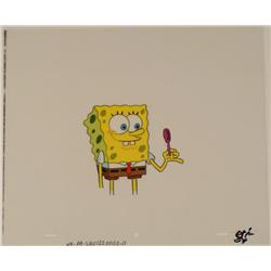 Bubbles Bubbles Spongebob Animation Cel Original Art