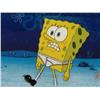 Image 2 : Clenched SpongeBob Animation Original Cel Background
