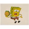 Image 2 : Original Cel Animation SpongeBob Holding Patty Art