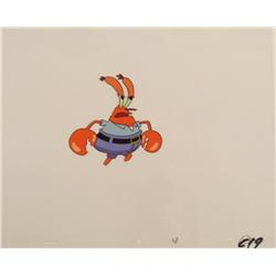 Mr Krabs Red Original Animation SpongeBob Art Cel