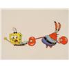 Image 2 : Original Animation Where are You Going Spongebob Cel