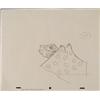 Image 1 : Drawing Original Spongebob In Bed Production Art