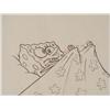 Image 2 : Drawing Original Spongebob In Bed Production Art