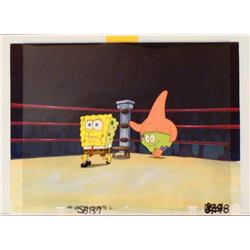 Background Spongebob Whats This Original Animation Cel