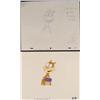 Image 1 : Cel Spongebob Original Happy Sandy Drawing Production