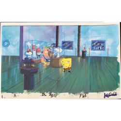 Background Spongebob Cel Museum Original Animation