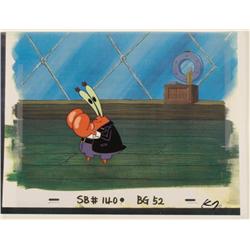 Looking Original SpongeBob Animation Background Cel Art