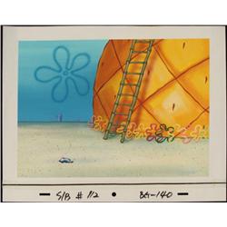Original Background Animation SpongeBob Ladder Art