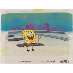 Jelly Net Production SpongeBob Background Cel Original