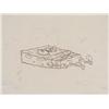 Image 2 : Laying Down Drawing Original Cel SpongeBob Production