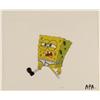 Image 1 : Squinting Eyes Original Cel Production Art SpongeBob