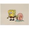 Image 2 : Original SpongeBob And Gary Animation Cel Art Pet Snail