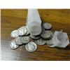 Image 1 : Lot of 50 Mercury Dimes- Various Dates-Circulated