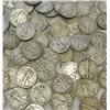 Image 1 : Lot of 100 Walking Liberty Half Dollars-