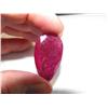Image 2 : Pear Shape 30 ct. Ruby Gemstone