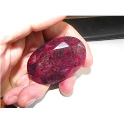 655 ct. Ruby Gemstone- $ 23K GG GIA
