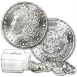 1884 CARSON CITY MORGAN- UNC- 1-From Roll