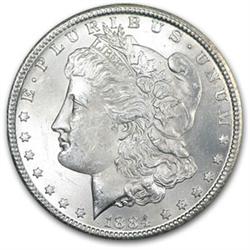 1884-O Mint State Morgan Silver Dollar