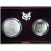 Image 2 : 1992 US OLYMPIC 2 COIN UNC SET