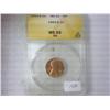 Image 1 : 1954-S LINCOLN CENT ANACS MS65RB