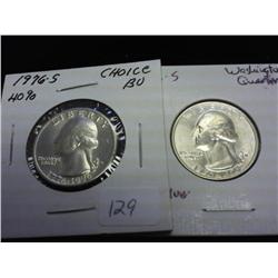 2-1976-S 40% SILVER WASHINGTON QUARTERS (UNC)
