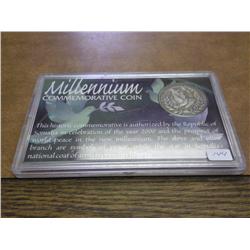 MILLENNIUM COIN 2000 SOMALIA $10 COIN