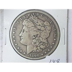 1890-CC MORGAN SIVLER DOLLAR
