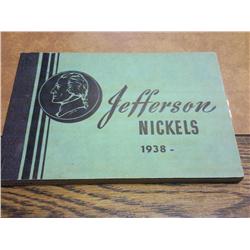 MEGHRIG ALBUM OF JEFFERSON NICKELS (1938-61)