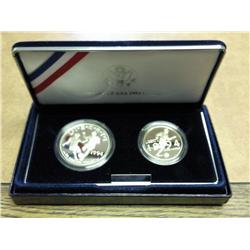 1994 WORLD CUP USA 2 COIN PROOF SET