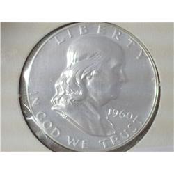 1960 FRANKLIN HALF DOLLAR (PROOF)
