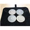 4 UNDATED US LARGE CENTS