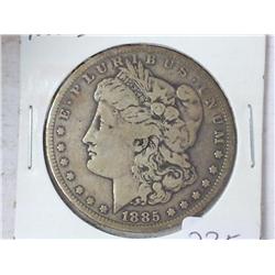 1885-S MORGAN SILVER DOLLAR