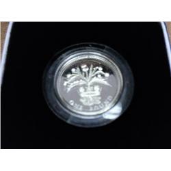 1984 UNITED KINGDOM ONE POUND SILVER PROOF COIN