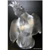 Image 1 : LALIQUE FRANCE CRYSTAL "ARA" COCKATOO BIRD FIGU