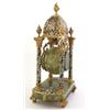 Image 2 : ANTIQUE ONYX & CLOISONNE FRENCH MANTLE CLOCK