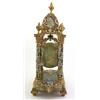 Image 4 : ANTIQUE ONYX & CLOISONNE FRENCH MANTLE CLOCK