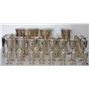 Image 2 : 32 PIECES OF 950 STERLING SILVER STEMWARE