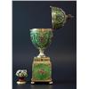 Image 6 : IMPORTANT RUSSIAN SOLID GOLD & ENAMEL EGG
