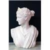 Image 1 : ITALIAN MARBLE BUST OF GREEK GOD ARTEMIS