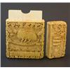 Image 2 : CONTINENTAL IVORY CARVED NAPOLEON CARD BOX