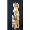 Image 4 : ORIENTAL IVORY FIGURE OF MAN WOMAN AND BIRD