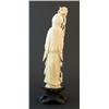 Image 3 : CHINESE HAND CARVED IVORY WISE MAN FIGRE w STAND