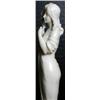 Image 4 : CONTINENTAL IVORY FIGURE DEPICTING WOMAN w FLOWERS