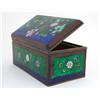 Image 1 : JAPANESE CLOISONNE FLORAL HINGED BOX